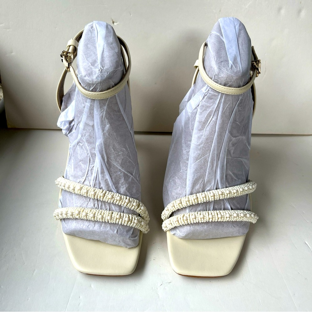 Sam Edelman New York Cuban Heel Strap Sandals KIA BEADS